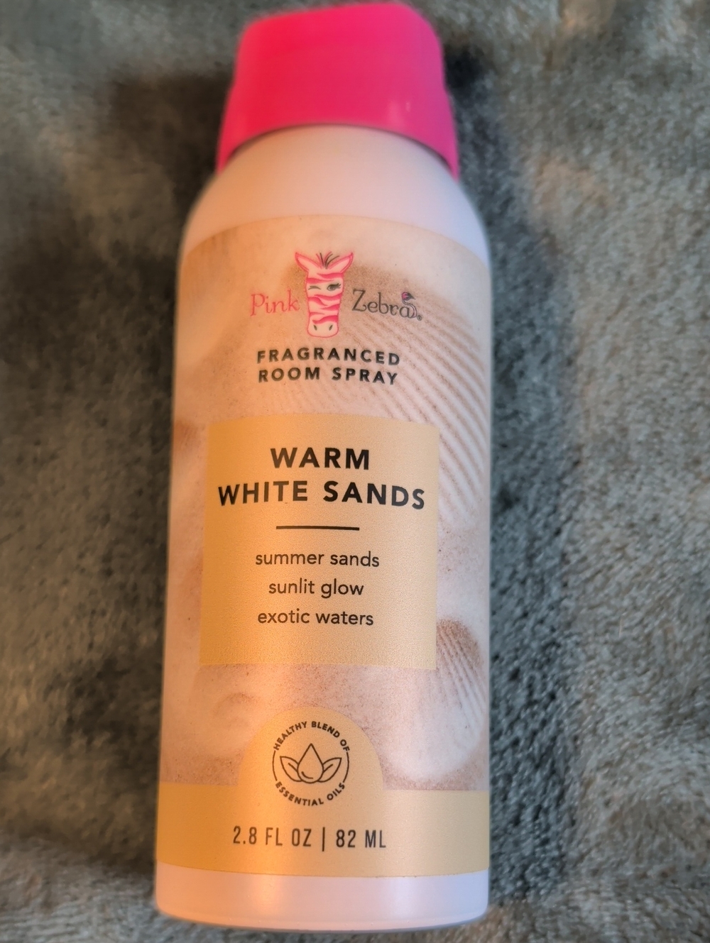 Pink Zebra Warm White Sands Room Spray - Pink